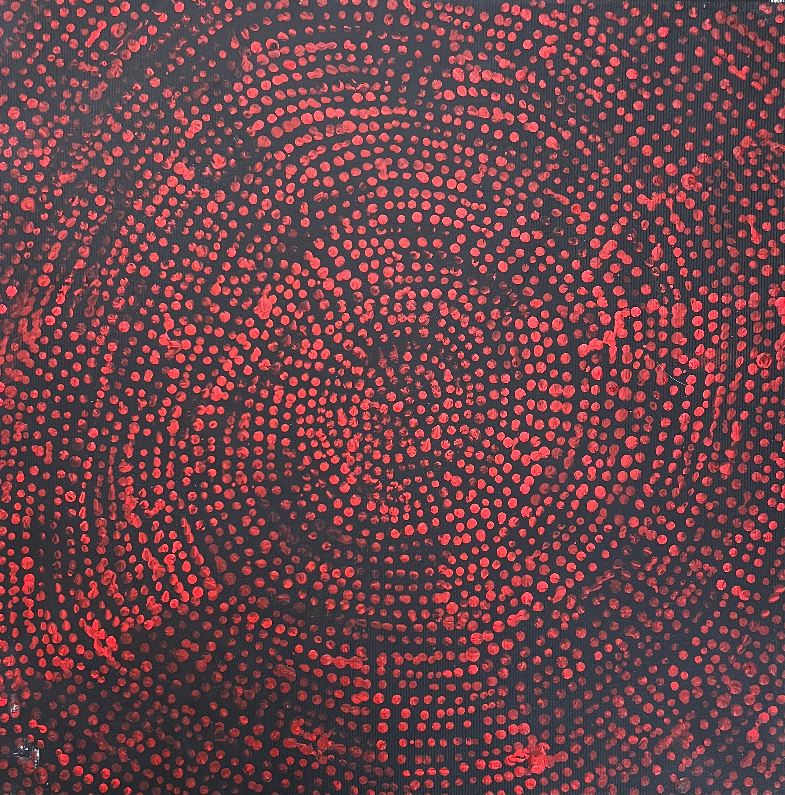 Water Dreaming by Sarah Leo, 30cm x 30cm, Central Destert Aboriginal artwork