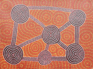 Wardapi Jukurrpa - 76cm x 99cm