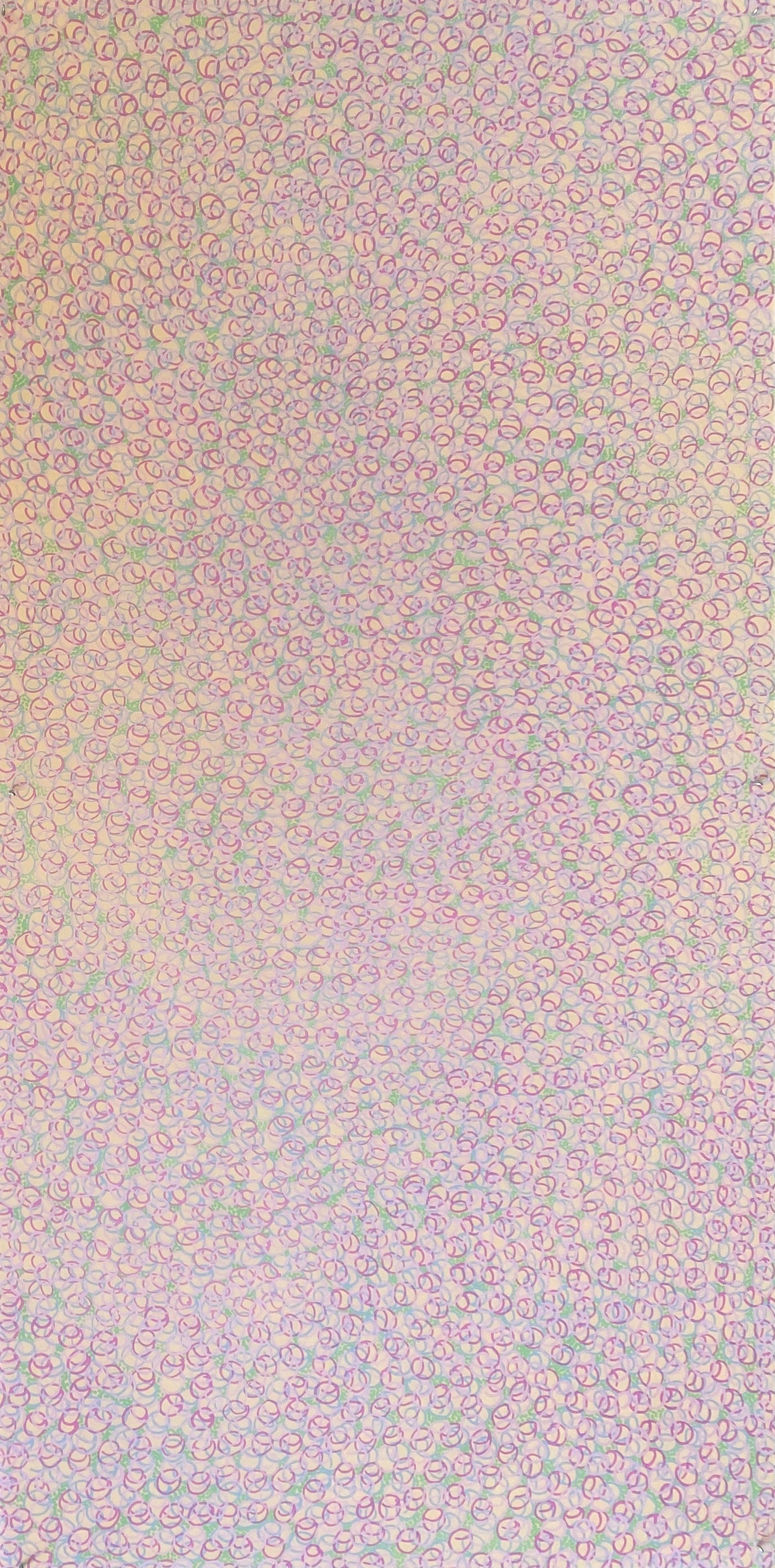 Seed Collecting Makurra (cold weather) 120cm x 60cm acrylic on polycarbonate Aboriginal art by Lynley Marlingia Nargoodah
