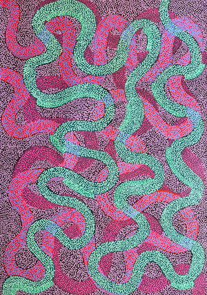 Fire country Dreaming - 152cm x 107cm