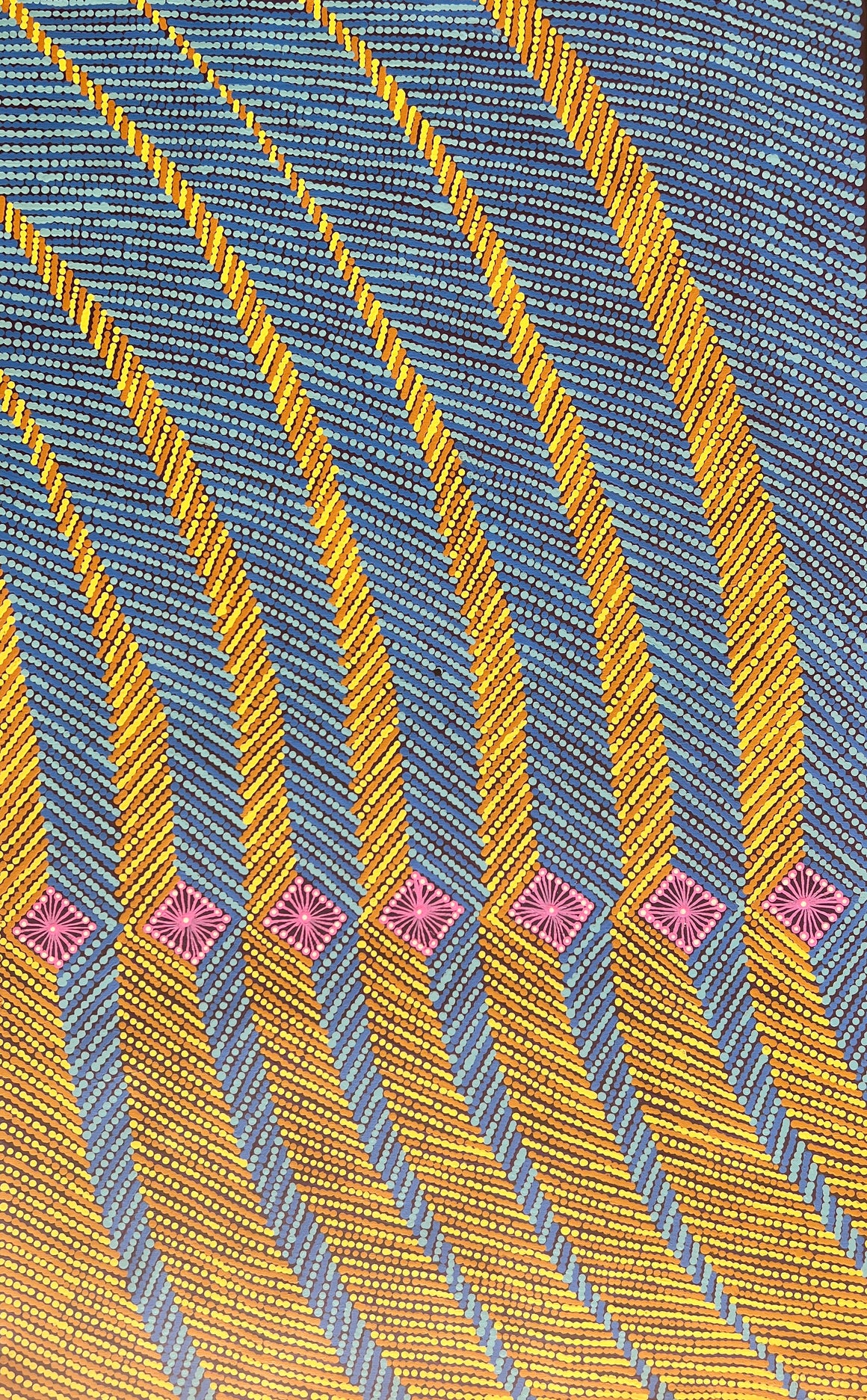Desert Fringe-rush Seed Dreaming - 122cm x 76cm